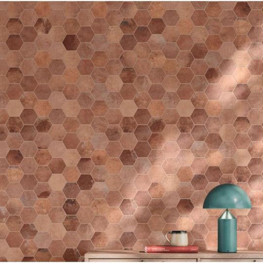 dlazba mediteranska hexagony country tehlovy gresova dlazdice dlazdice podlahova obytny priestor kuchyna kupelna krytina dlazba.sk lameridiana terracotta.jpg